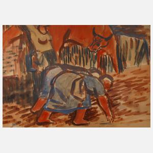 Bauern bei der Arbeit