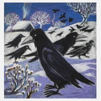 Raben im Winter111