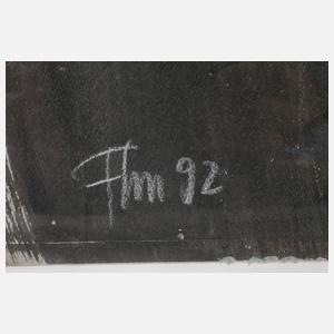 Das Innere einer Kirchenruine