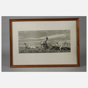 Prof. Max Klinger, "Verfolgter Centaur"