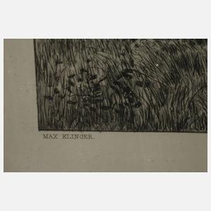 Prof. Max Klinger, "Verfolgter Centaur"