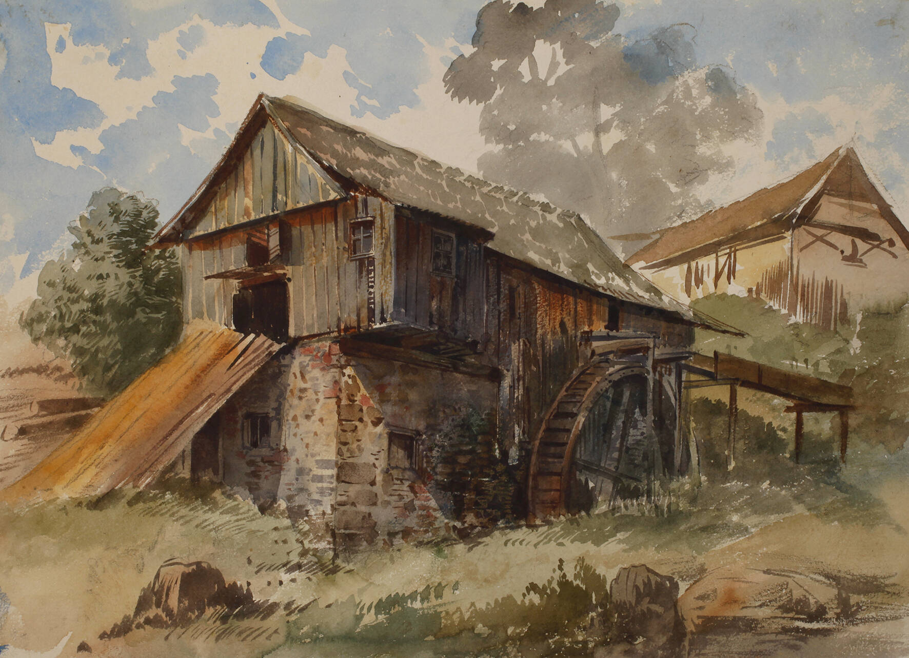 Die Hänselmühle im Loschwitzgrund