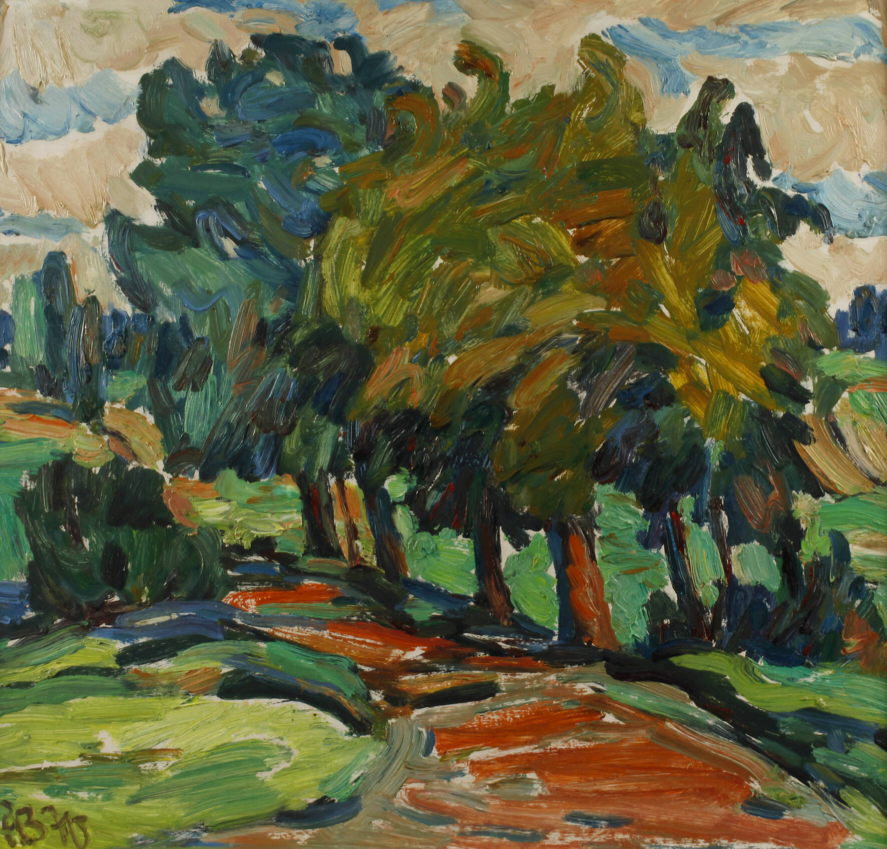 Fredo Bley, Weg bei Herlasgrün