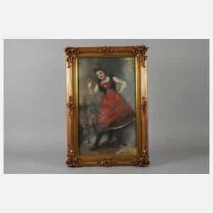 Richard Böhm, Tänzerin