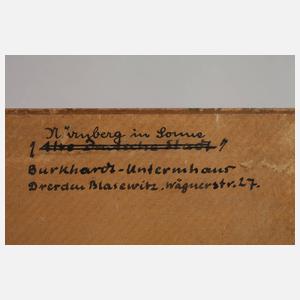 Richard Burkhardt-Untermhaus, "Nürnberg im Sommer"