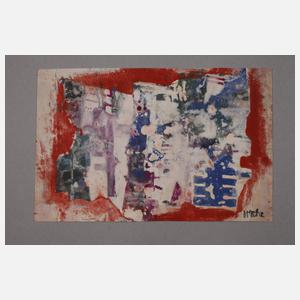 Heinz Drache, Abstrakte Komposition