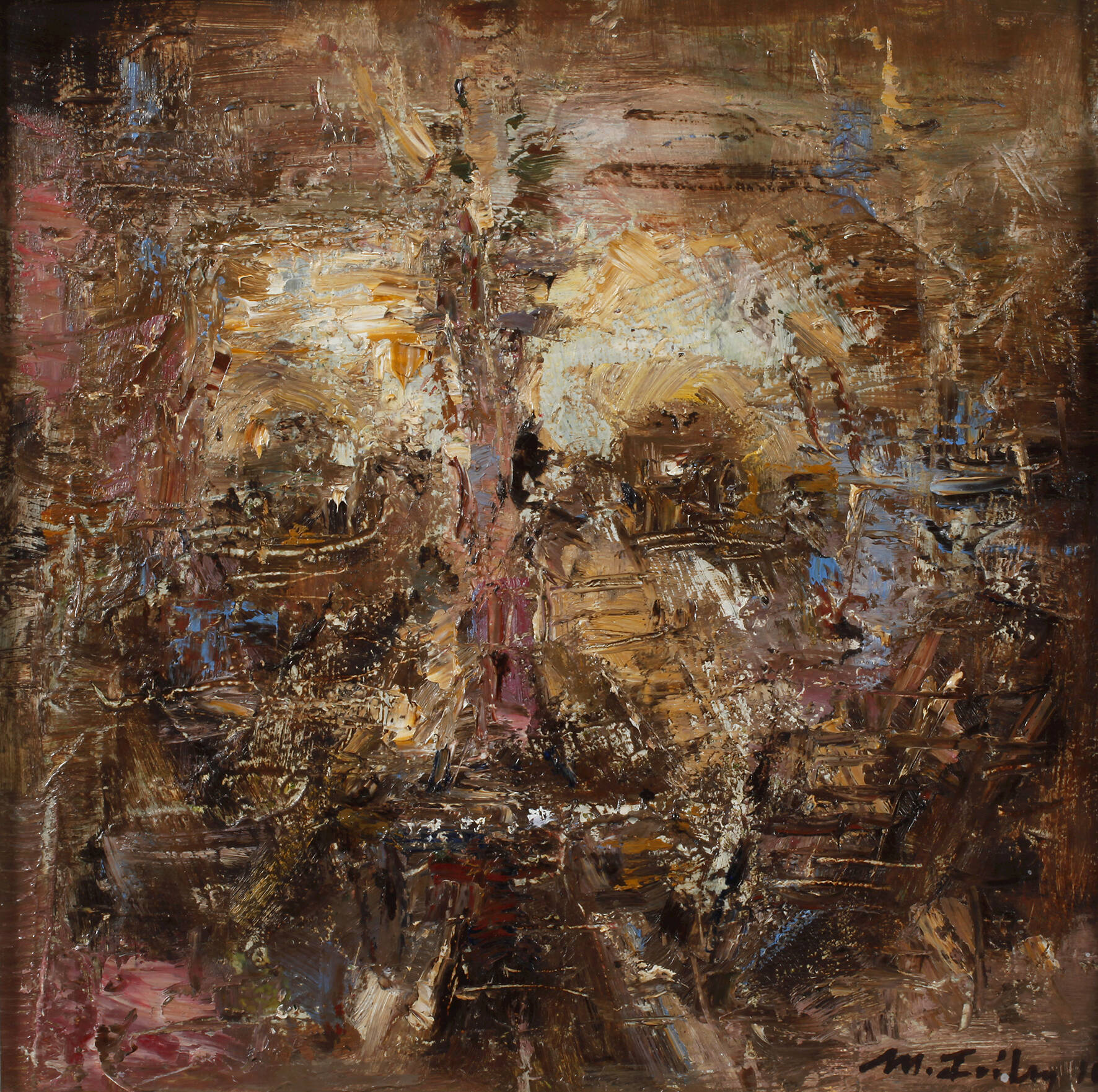 Manfred Feiler, Abstrakter Kopf