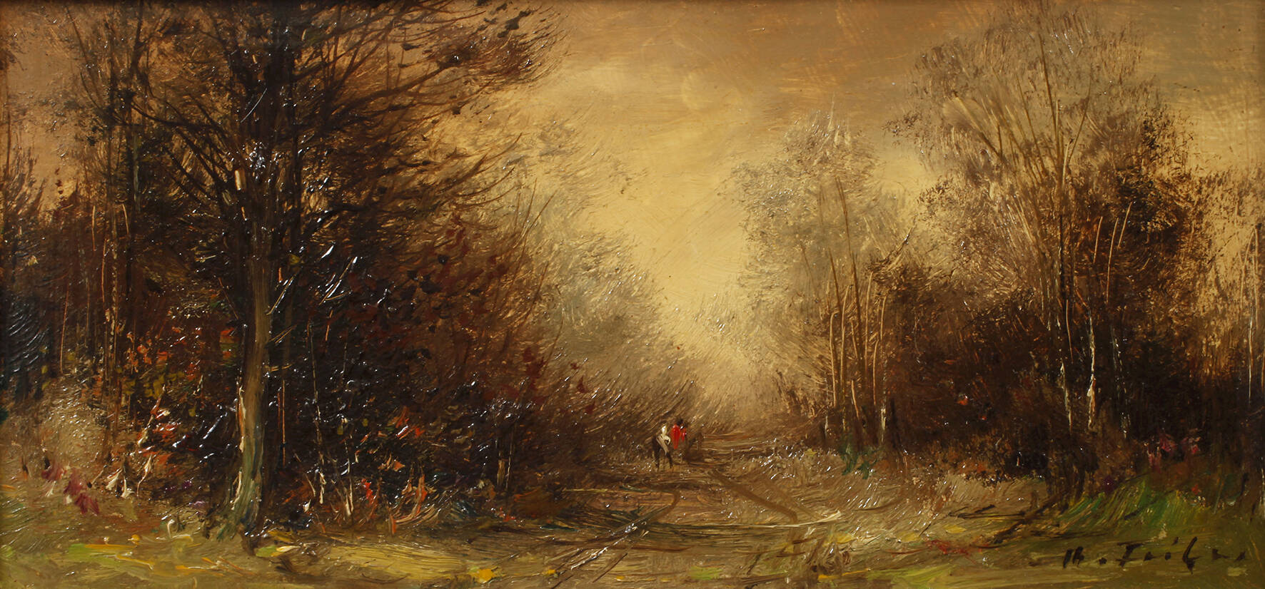 Manfred Feiler, Kleine Herbstlandschaft