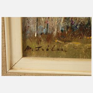 Manfred Feiler, Kleine Frühlingslandschaft