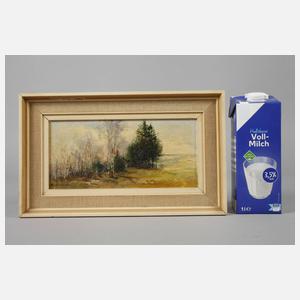 Manfred Feiler, Kleine Frühlingslandschaft