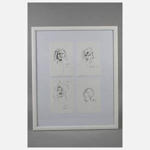 Manfred Feiler, Vier Portraitstudien