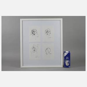 Manfred Feiler, Vier Portraitstudien