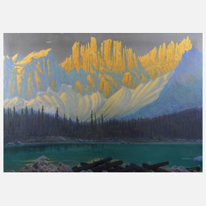 Walther Gasch, "Latemar und Karersee"