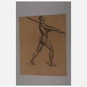 Walther Gasch, Männerakt