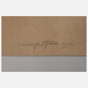 Walther Gasch, Männerakt