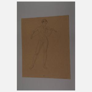 Walther Gasch, Männerakt