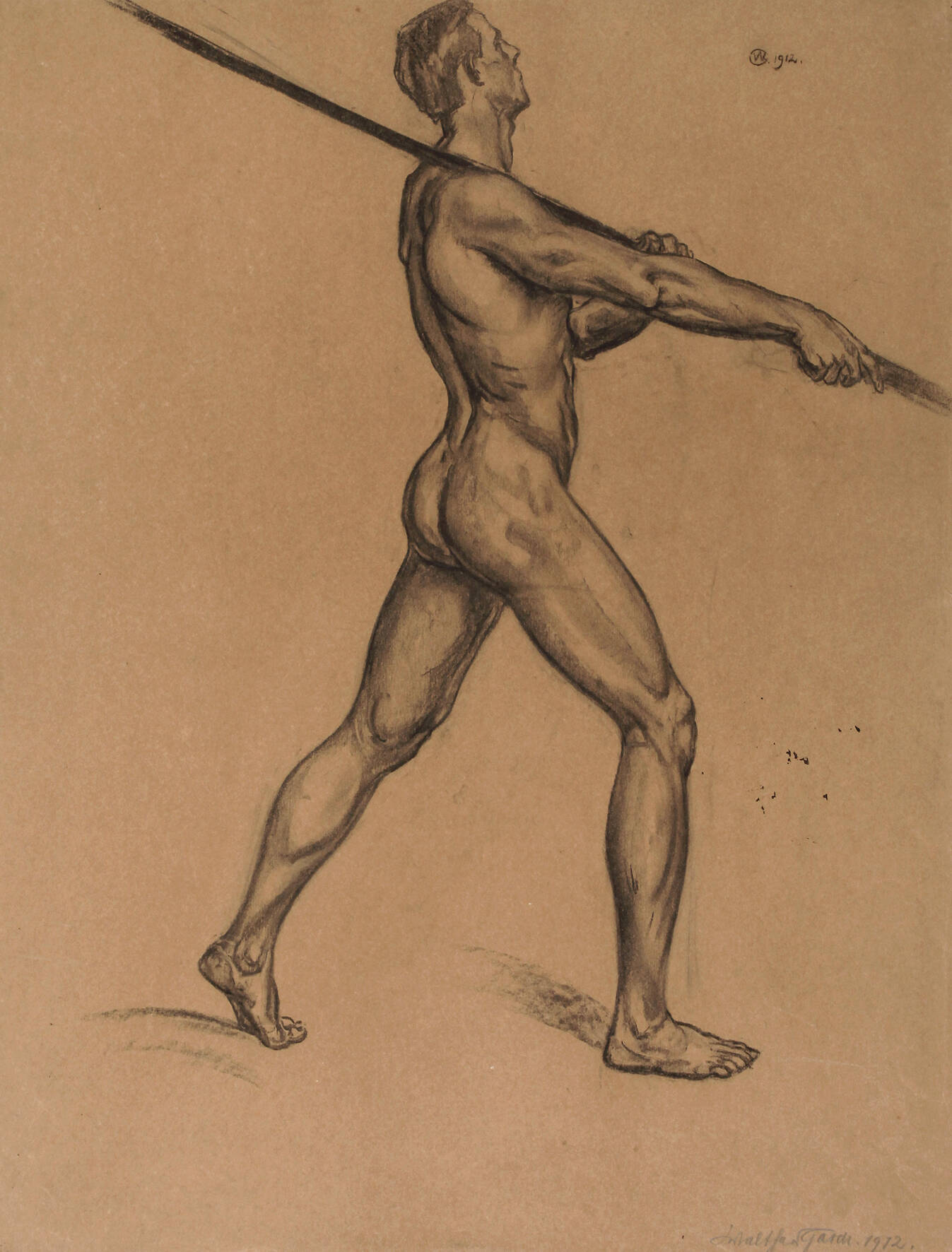 Walther Gasch, Männerakt