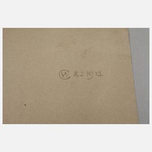 Walther Gasch, Liegender Damenakt