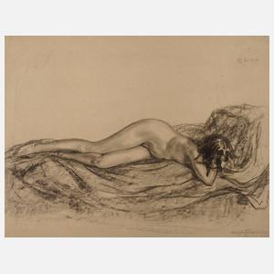 Walther Gasch, Liegender Damenakt