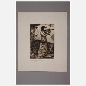 Walther Gasch, Paar Radierungen