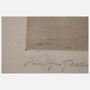 Walther Gasch, Paar Radierungen