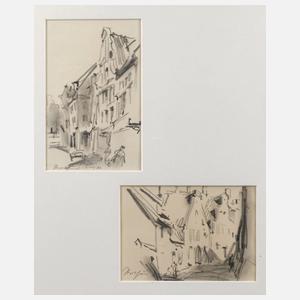 Hanns Georgi, Paar Straßenstudien