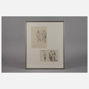 Hanns Georgi, Paar Figurenstudien