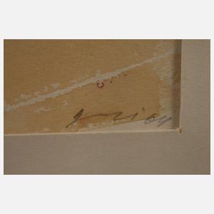 Hanns Georgi, Fischer beim Netze flicken