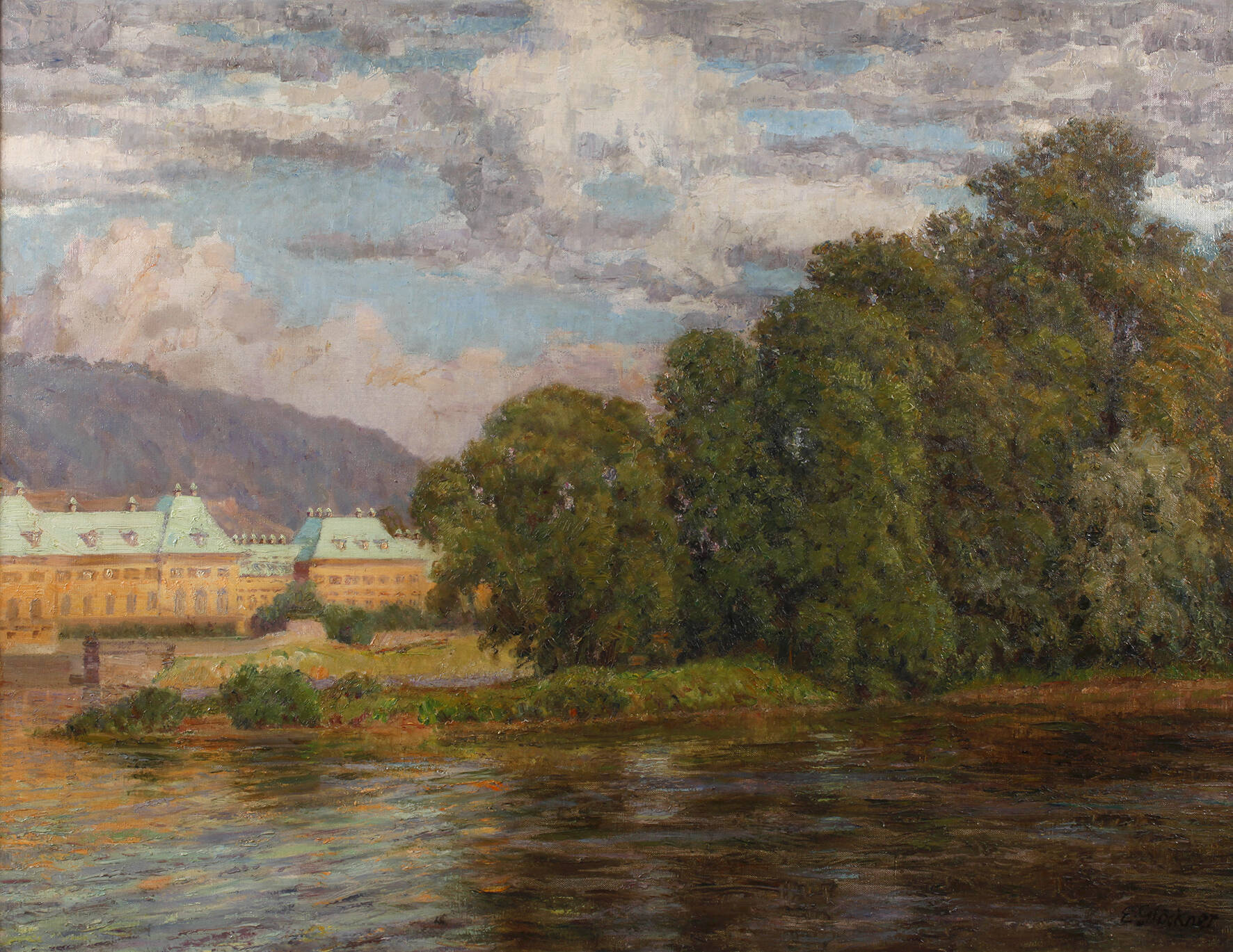 Emil Gustav Adolf Glöckner, Schloss Pillnitz