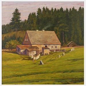 Richard Grimm-Sachsenberg, "In der Abendsonne"