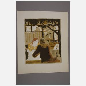 Hertha Günther, "Im Gartenrestaurant"