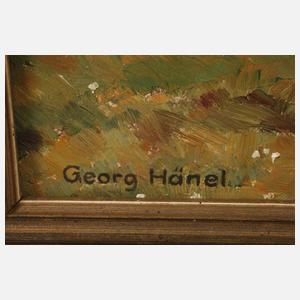 Georg Hänel, "Kühe am Chiemsee"