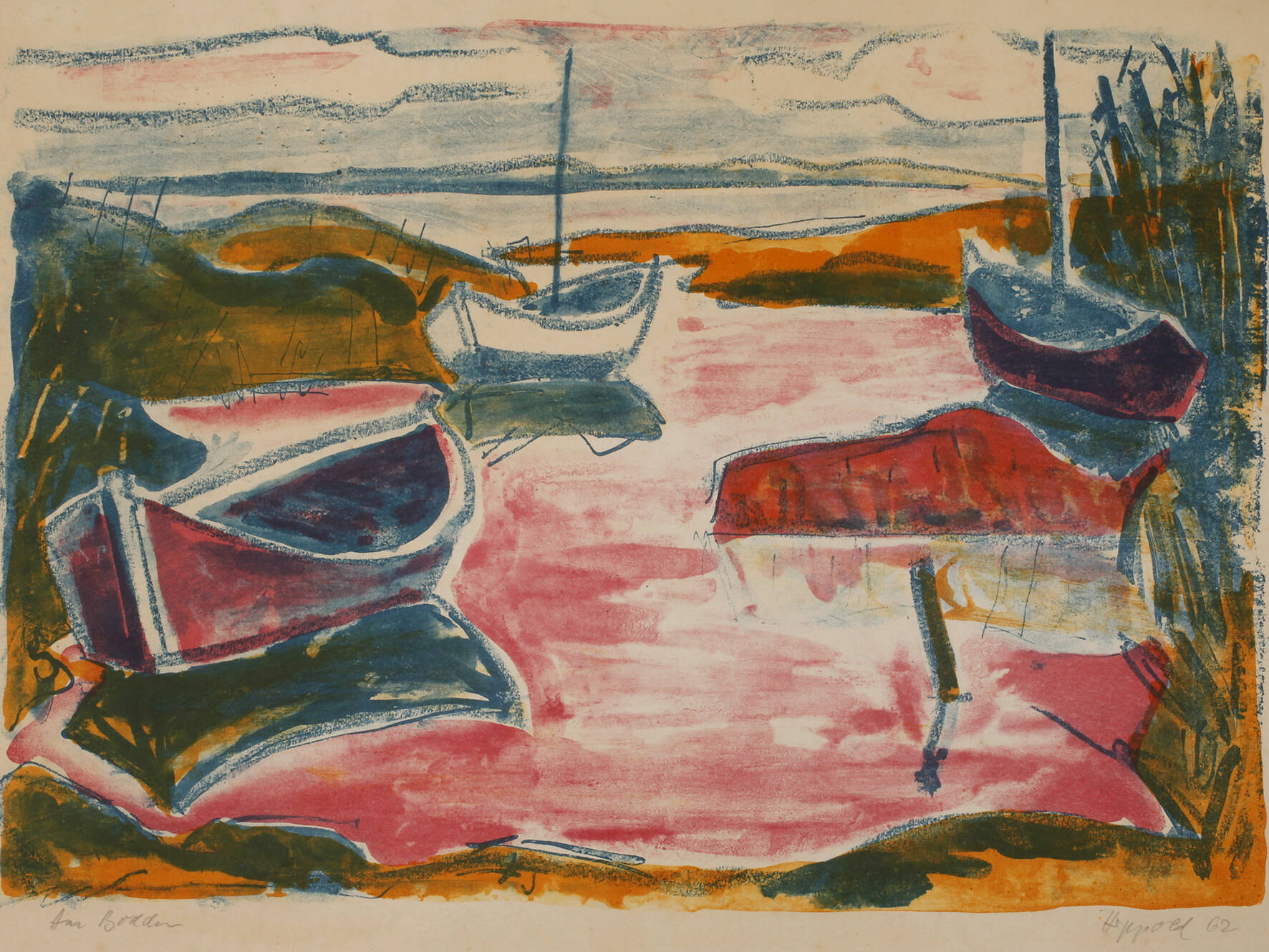 Erhard Hippold, "Am Bodden"