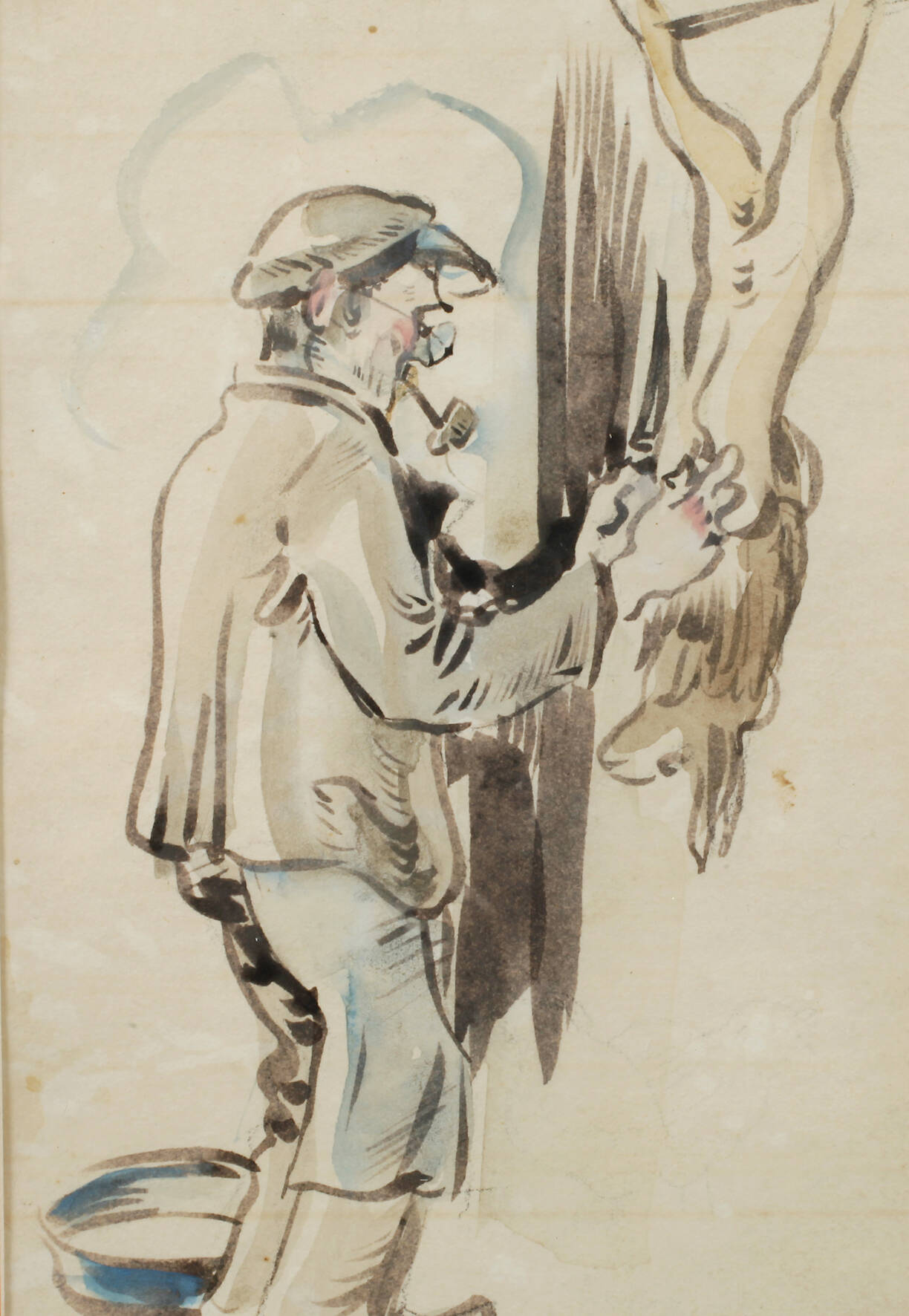 Alfred Hofmann-Stollberg, attr., Illustrationsentwurf