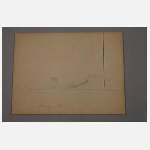 Albert Kunze, attr., Fjord in Norwegen