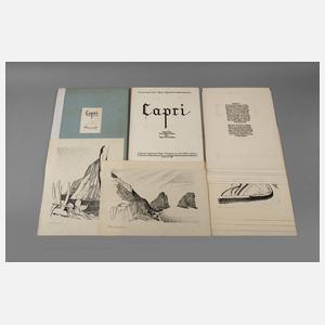 Erich Mädler, Mappe "Capri"