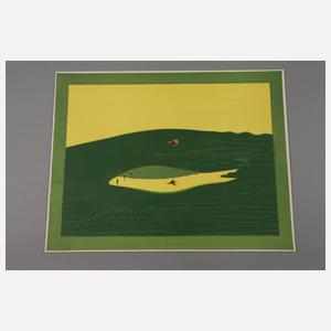 Prof. Wolfgang Mattheuer, "Grüner Morgen"