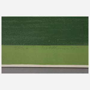 Prof. Wolfgang Mattheuer, "Grüner Morgen"