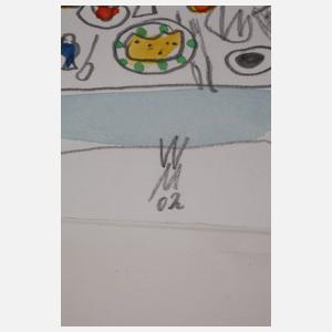 Prof. Wolfgang Mattheuer, "Frühstück am Fenster"