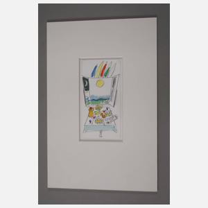 Prof. Wolfgang Mattheuer, "Frühstück am Fenster"