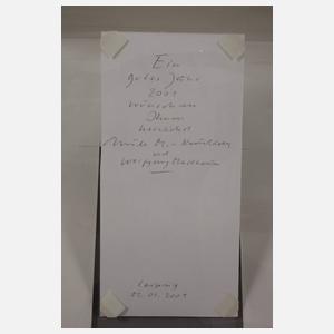 Prof. Wolfgang Mattheuer, "Frühstück am Fenster"