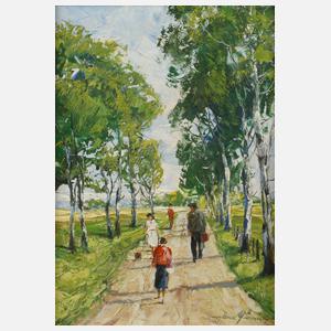 Hans Münnich, An einem Sommertag