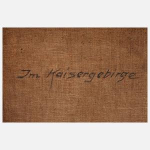 Hans Münnich, "Im Kaisergebirge"