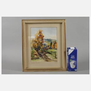 Gerhard Oßmann, "Im Herbst bei Siebenbrunn"