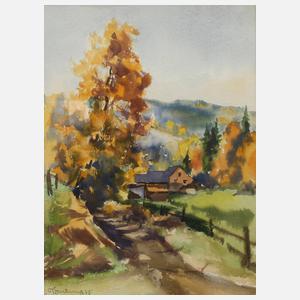 Gerhard Oßmann, "Im Herbst bei Siebenbrunn"
