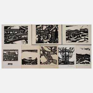 Lothar Rentsch, Konvolut Linolschnitte