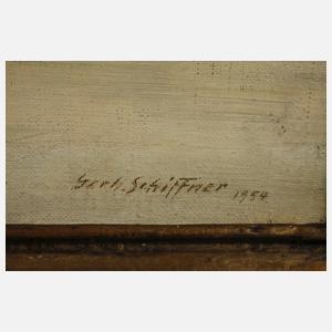 Gerhard Schiffner, "Schneelandschaft"