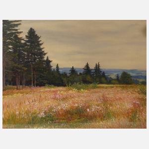 Albin Schlehahn, Am Waldrand