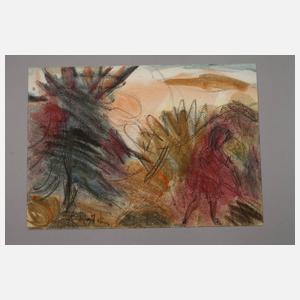 Helmut Schmidt-Kirstein, Frau im Garten