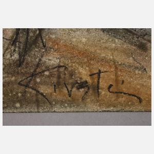 Helmut Schmidt-Kirstein, Frau im Garten